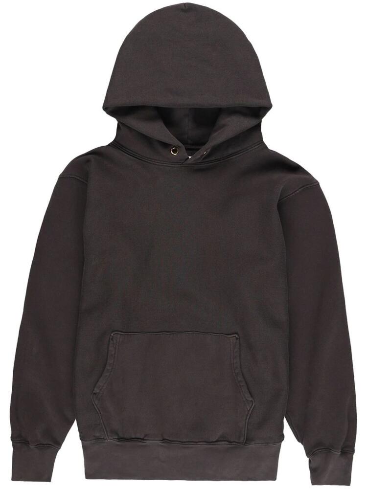 Les Tien pouch cotton hoodie - Black Cover