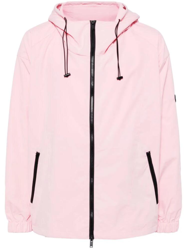 FIVE CM zip-up hooded windbreaker - Pink Cover