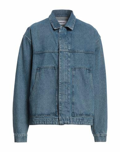 Ambush Man Denim outerwear Blue Cotton Cover