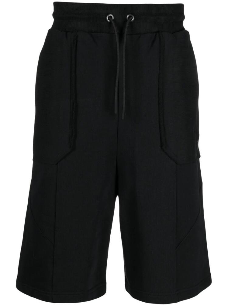 A-COLD-WALL* logo-patch bermuda shorts - Black Cover