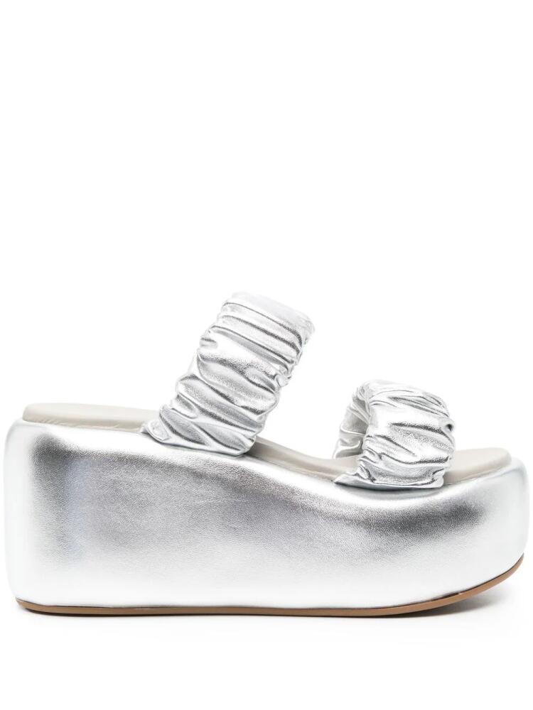 Le Silla Aiko platform strap sandals - Grey Cover