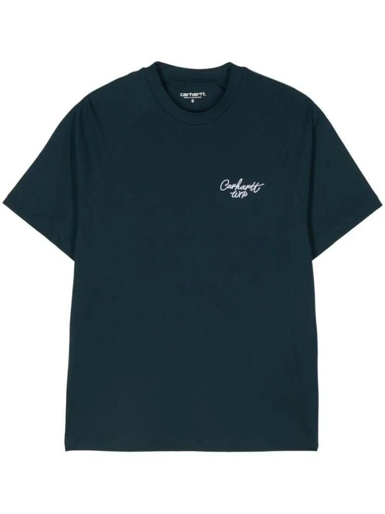 Carhartt WIP Signature T-shirt - Blue Cover