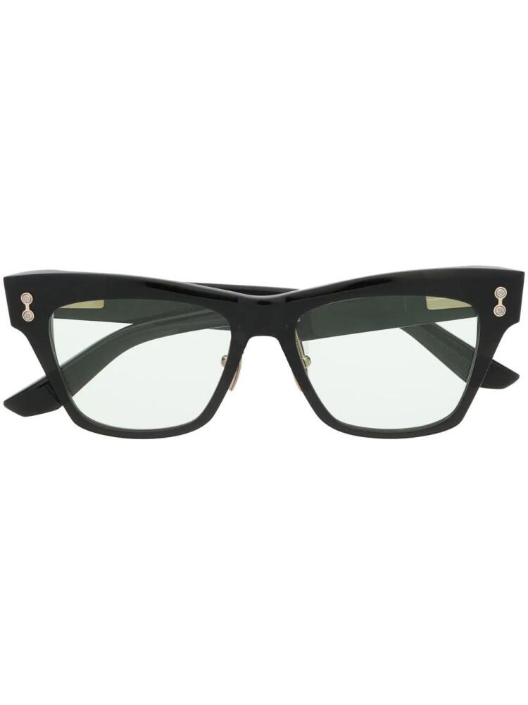 Akoni Sagitta square-frame glasses - Black Cover