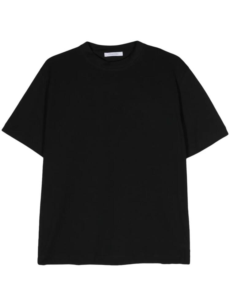 Cruciani short-sleeve cotton T-shirt - Black Cover