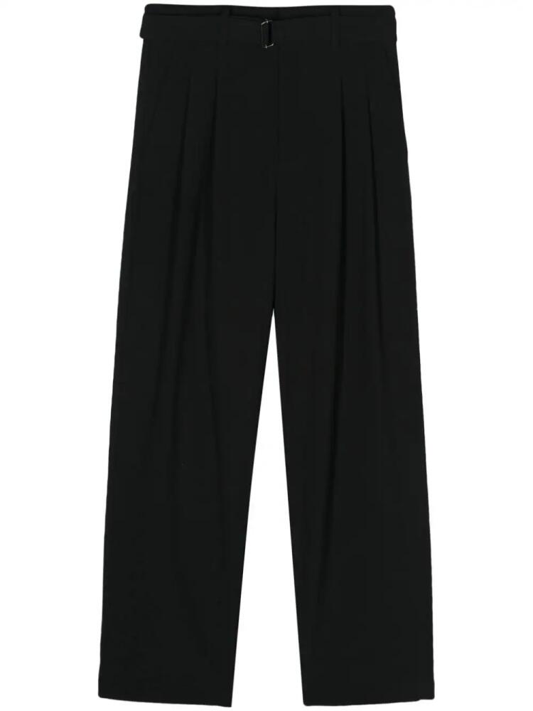 Attachment tapered-leg trousers - Black Cover