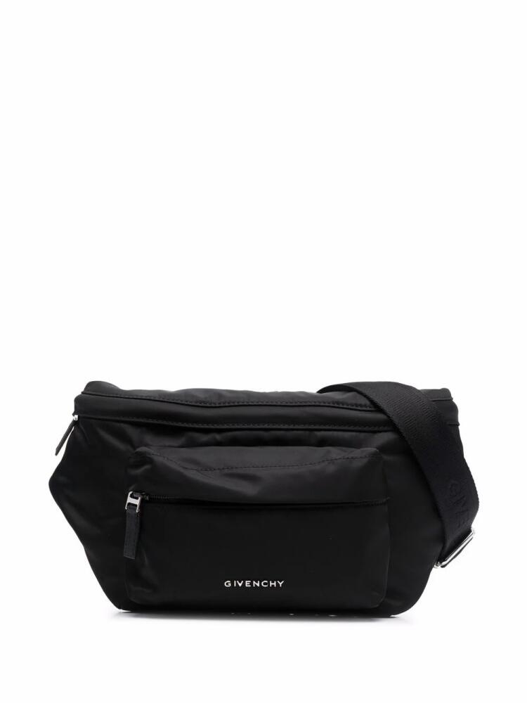 Givenchy logo-plaque belt bag - Black Cover