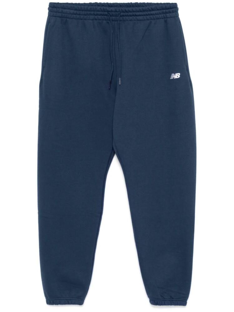 New Balance logo-embroidered track pants - Blue Cover