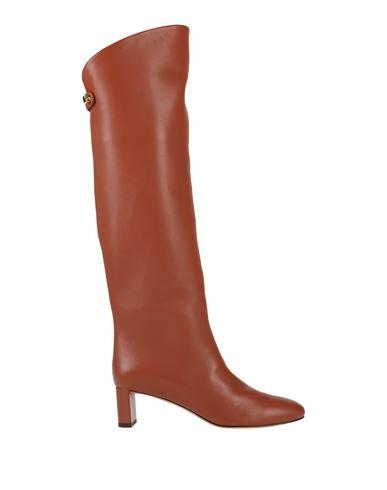 Skorpios Woman Boot Rust Leather Cover