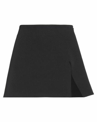 Coperni Woman Mini skirt Black Polyester, Elastane Cover