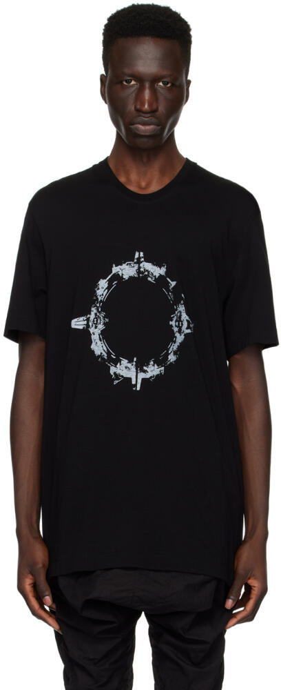 Julius Black Print T-Shirt Cover