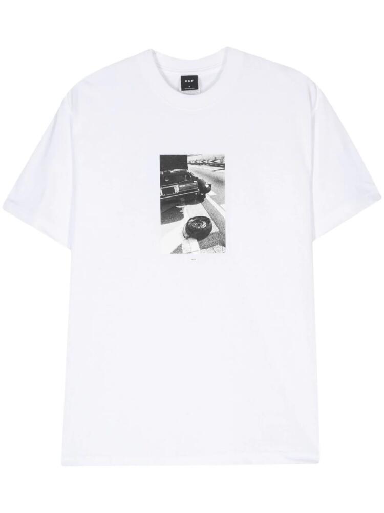 Huf Mason T-shirt - White Cover