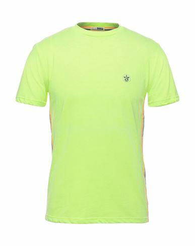 Dooa Man T-shirt Acid green Cotton, Polyester Cover