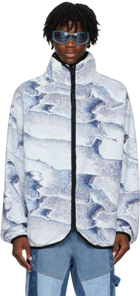 Bonsai Blue Graphic Sweatshirt Cover