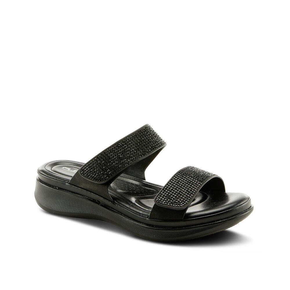 Flexus by Spring Step Bling Sandal | Women's | Black Cover