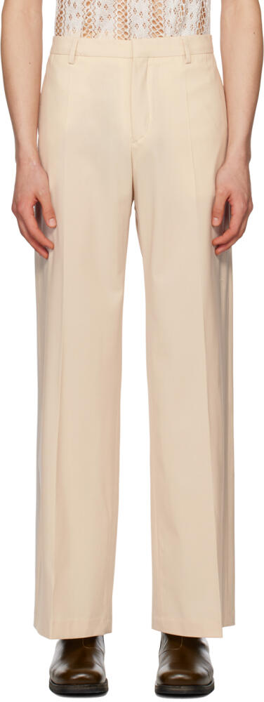 CMMN SWDN Beige Otto Trousers Cover