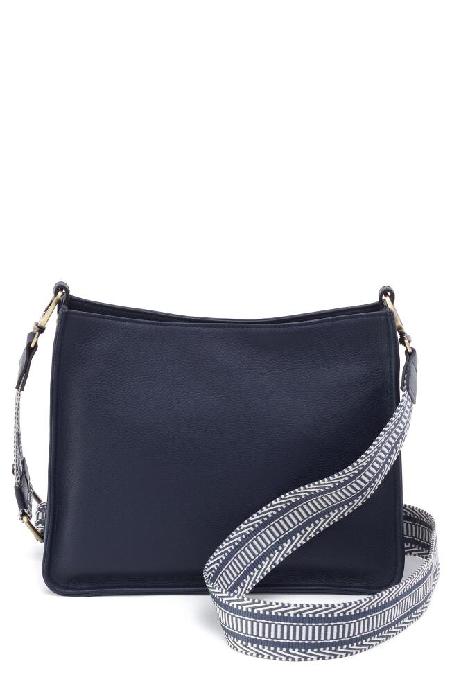 HOBO Cass Leather Crossbody Bag in Sapphire Cover