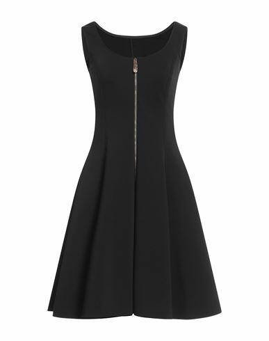 Versace Woman Mini dress Black Polyamide, Elastane Cover