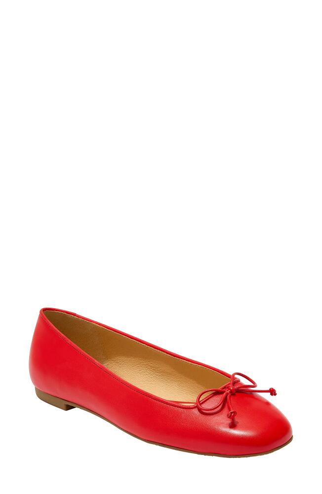 Jack Rogers Kenlyn Ballet Flat in Fire Red Cover