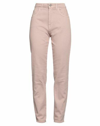 Manila Grace Woman Pants Light brown Cotton Cover