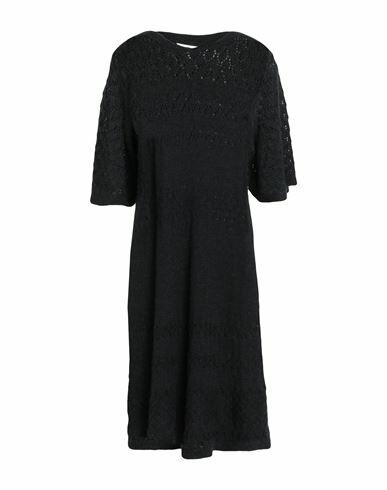 See By Chloé Woman Mini dress Black Alpaca wool, Polyamide, Wool Cover