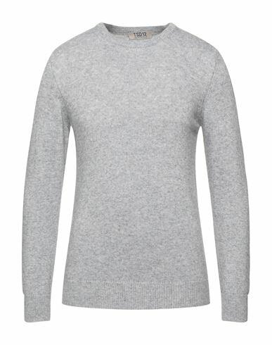 Tsd12 Man Sweater Light grey Wool, Viscose, Polyamide, Cashmere Cover