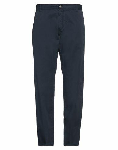 Harmont & Blaine Man Pants Navy blue Cotton Cover