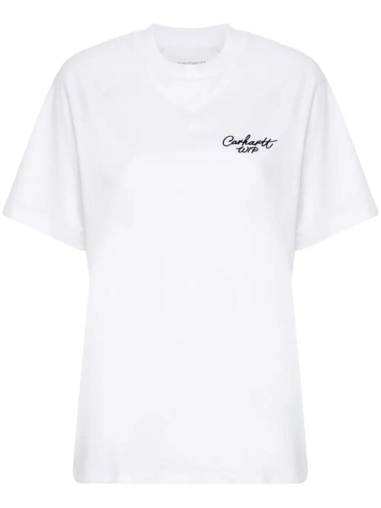 Carhartt WIP Signature T-shirt - White Cover