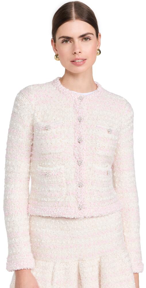 LoveShackFancy Blanca Cardigan Vanilla Blush Cover