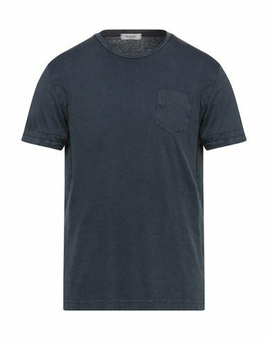 Crossley Man T-shirt Midnight blue Cotton Cover