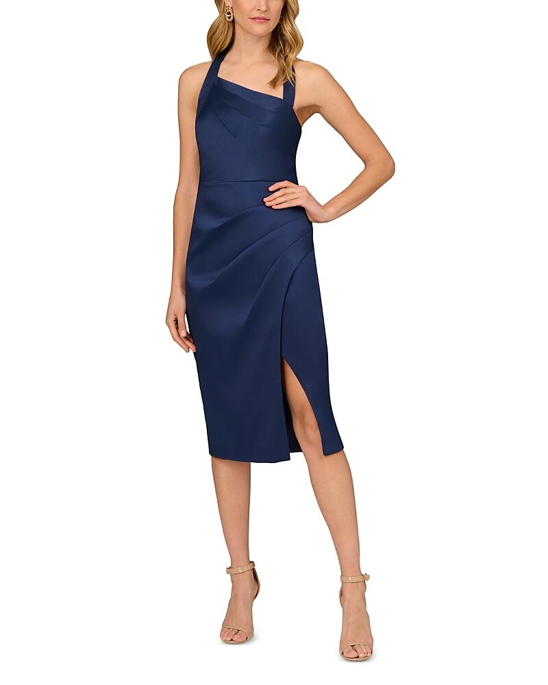 Aidan Mattox Mikado Halter Dress Cover