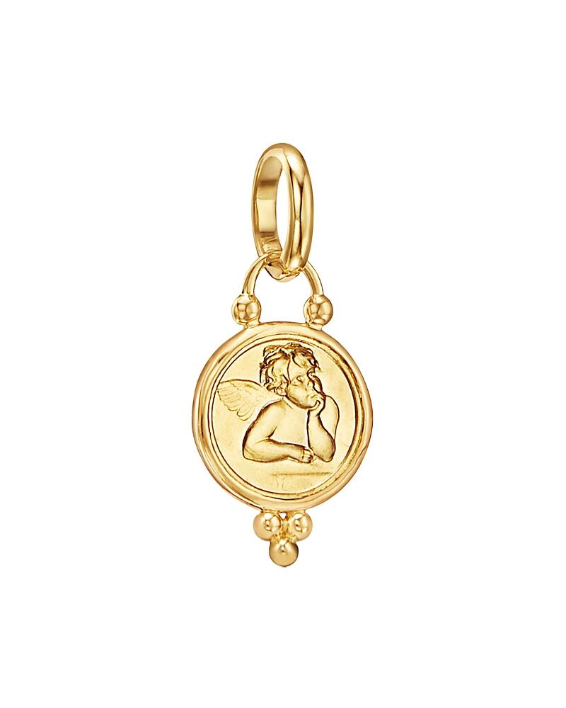 Temple St. Clair 18K Gold 10mm Angel Pendant Cover