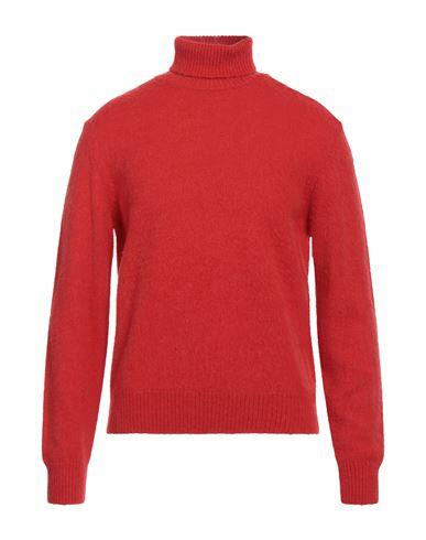 Retois Man Turtleneck Red Acrylic, Wool, Alpaca wool Cover