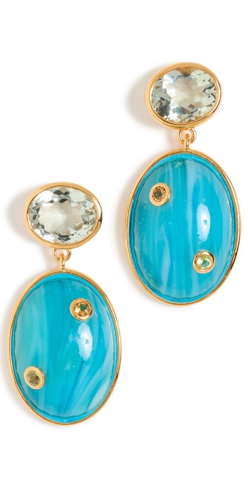 Lizzie Fortunato Blue Mountain Earrings Blue Cover