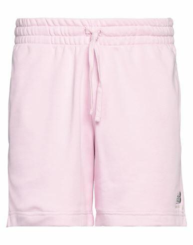 New Balance Man Shorts & Bermuda Shorts Pink Cotton, Polyester Cover