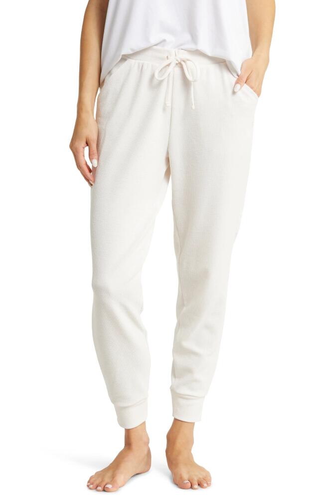 Tommy John Thermal Knit Drawstring Joggers in Pastel Parchment Cover