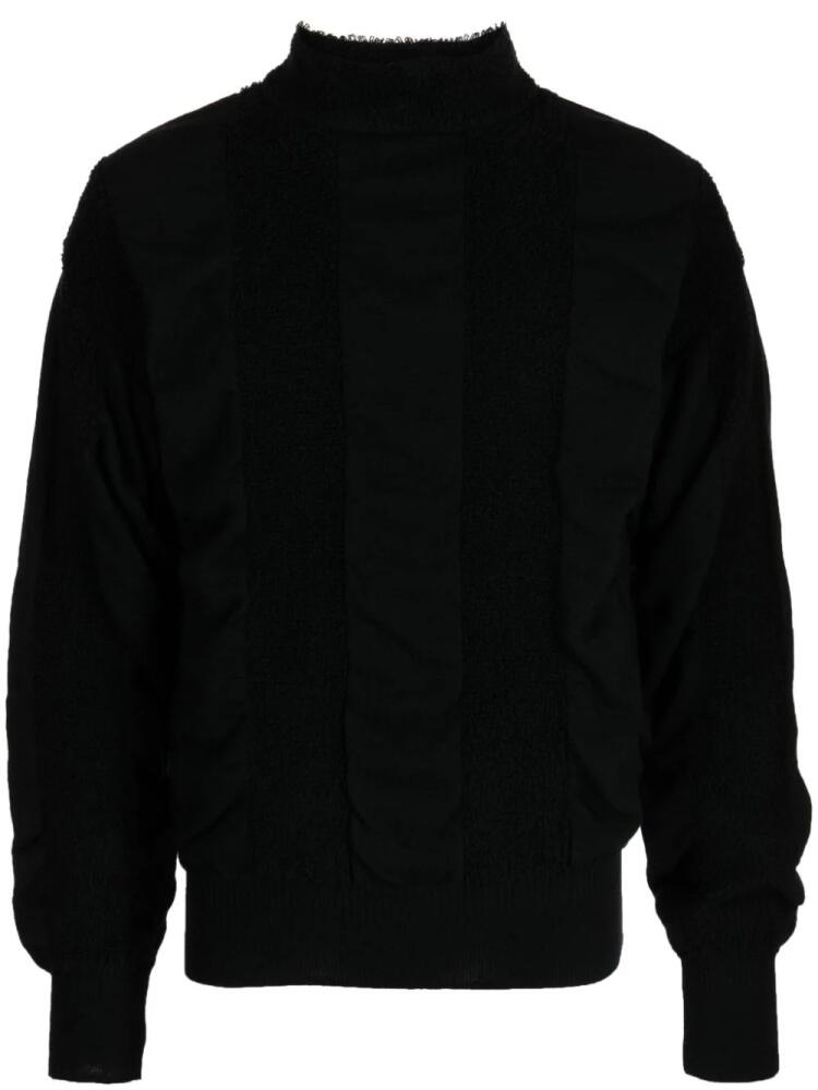 CFCL mock-neck wool jumper - Black Cover