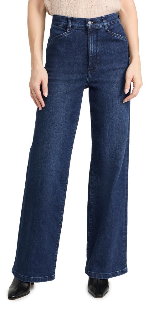 Favorite Daughter The Mischa Super High Rise Wide Leg Jeans Columbia Cover