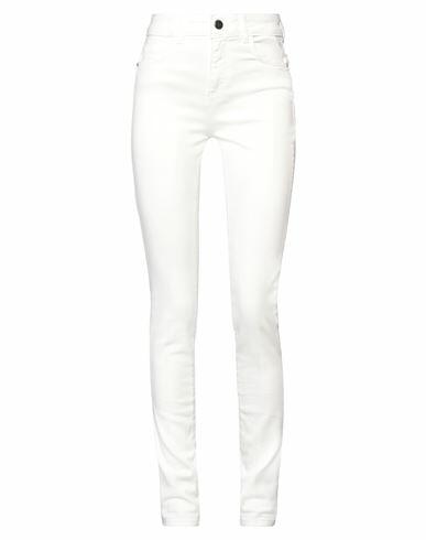 Kocca Woman Jeans White Cotton, Elastane Cover