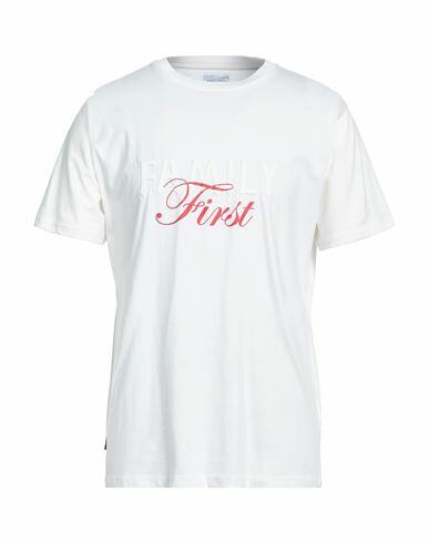 Family First Milano Man T-shirt Ivory Cotton Cover