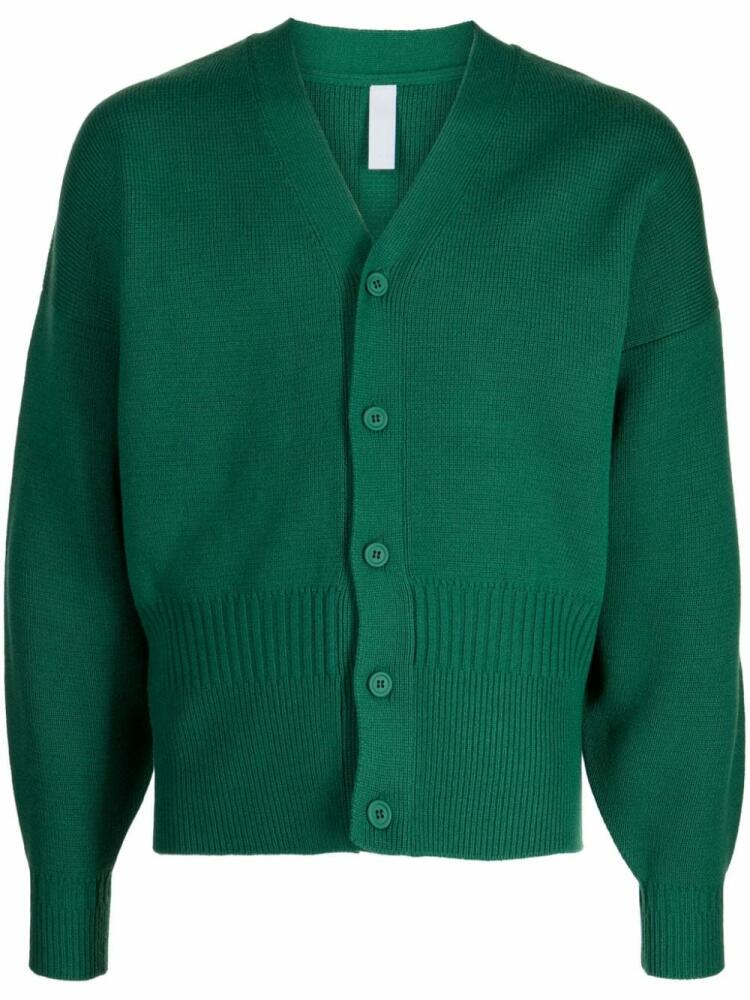 CFCL V-neck wool cardigan - Green Cover