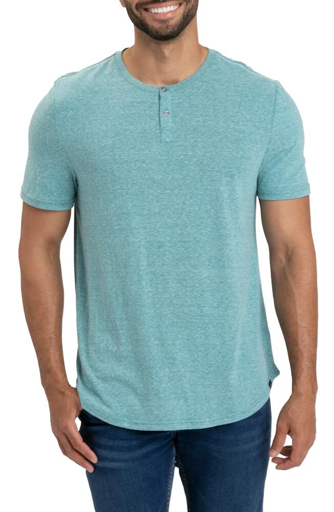 Threads 4 Thought Baseline Slub Henley in Mirage Cover