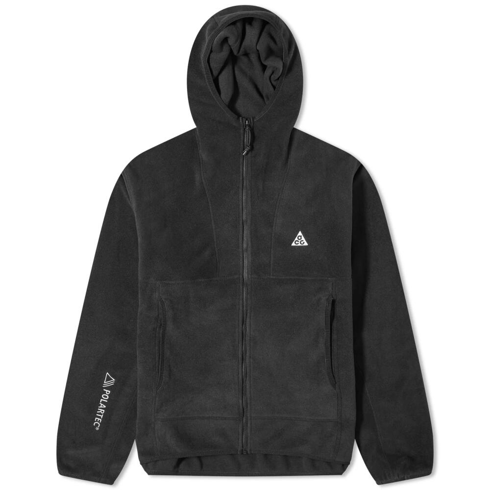 Nike Men's Acg Wolf Tree Full Zip Fleece in Black/Summit White Cover