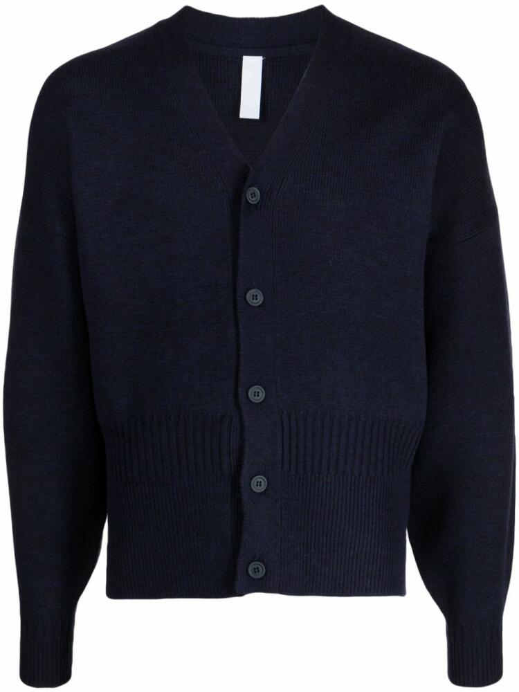 CFCL V-neck knitted cardigan - Blue Cover