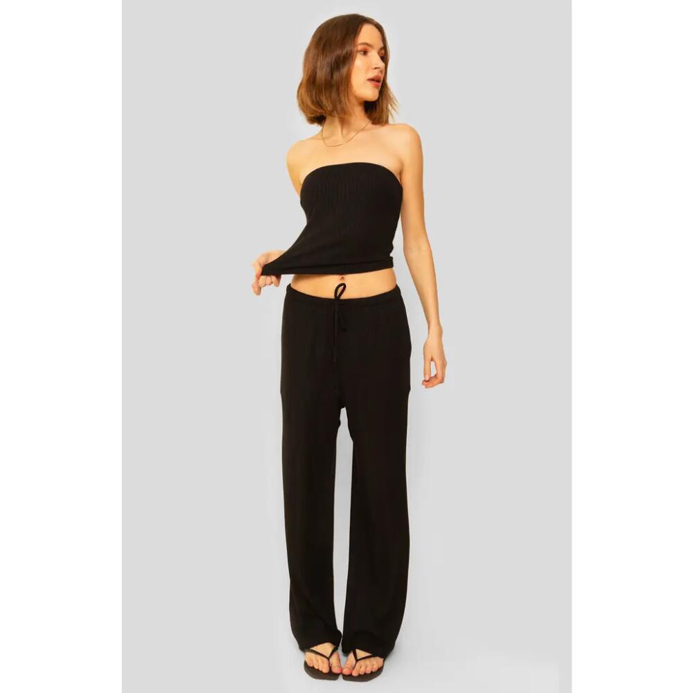 Whimsy + Row Paloma Pant in Black Cover