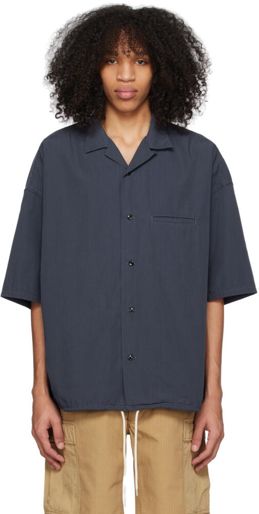 nanamica Navy Wind Shirt Cover