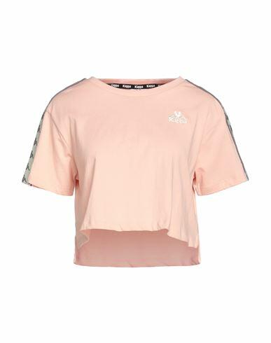 Kappa Woman T-shirt Pink Cotton Cover