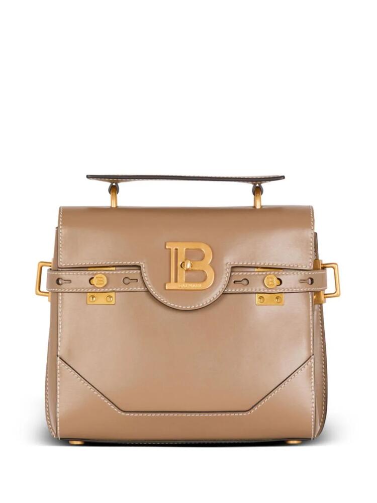 Balmain B-Buzz leather tote bag - Brown Cover