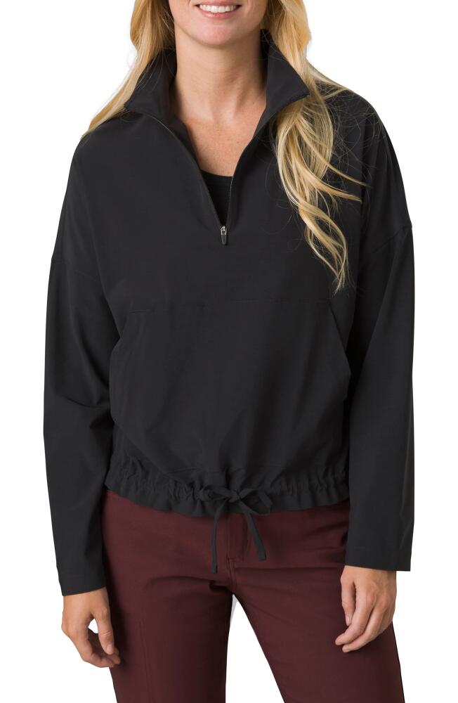 prAna Railay Half Zip Pullover in Black Cover