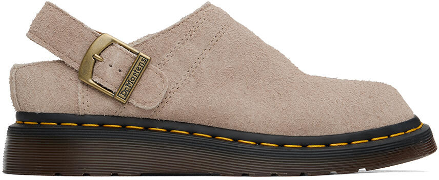 Dr. Martens Taupe Isham Mules Cover