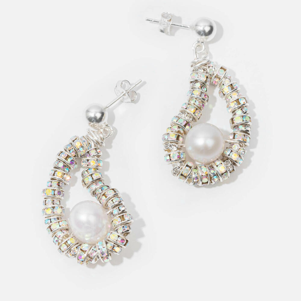 Pearl Octopuss.y Mini Oyster Freshwater Pearl Drop Earrings Cover